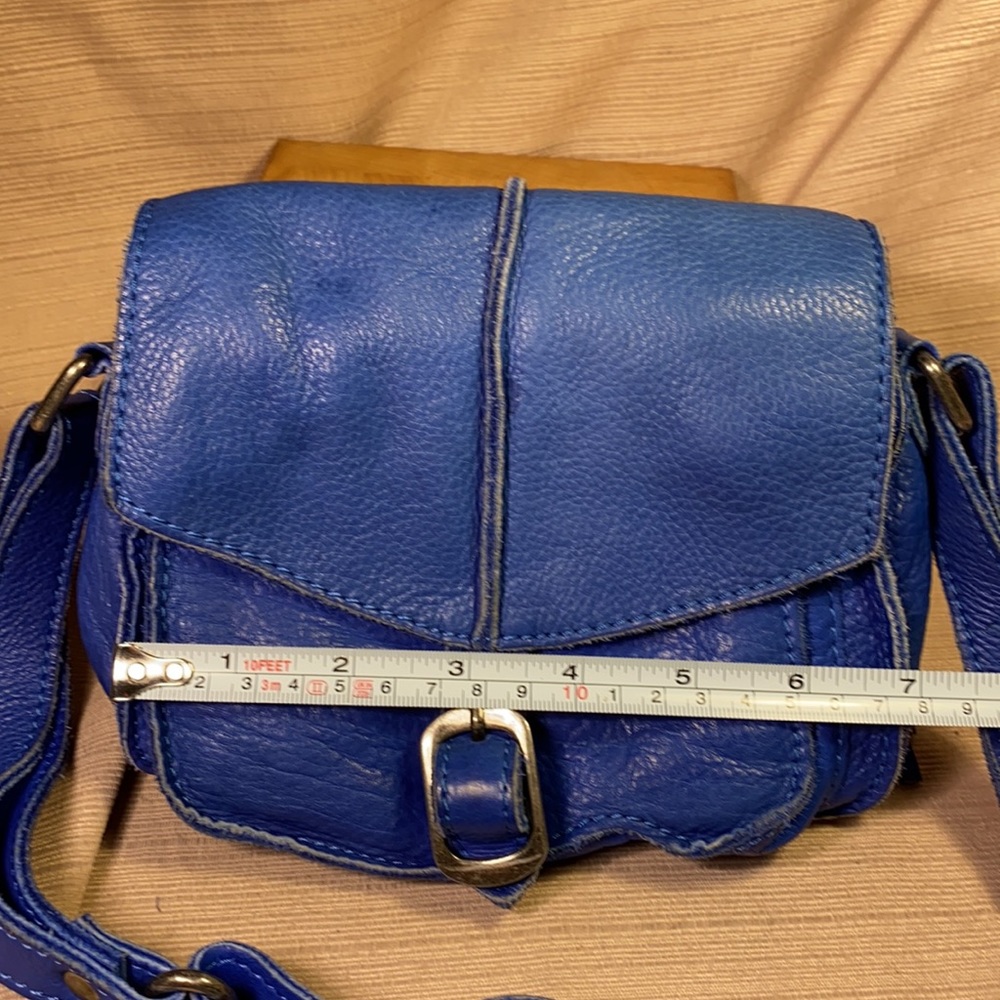 Cut N’Paste super soft leather crossbody mini bag - Picture 8 of 16